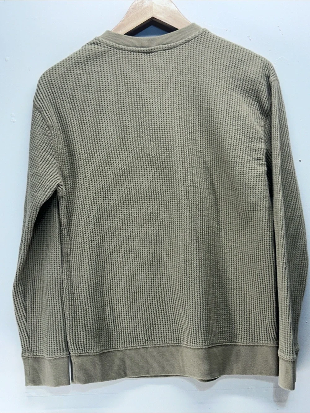 Old Navy Long-Sleeve Thermal-Knit Henley T-Shirt for Boys XL